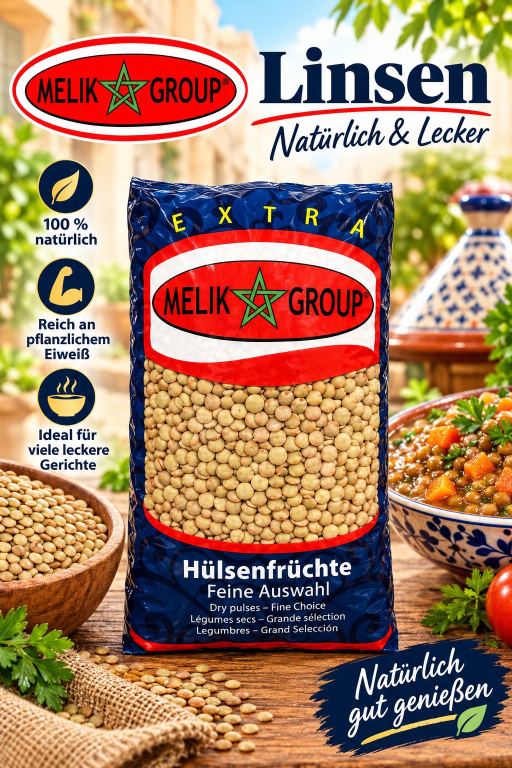 Melik Group Linsen – Produktabbildung
